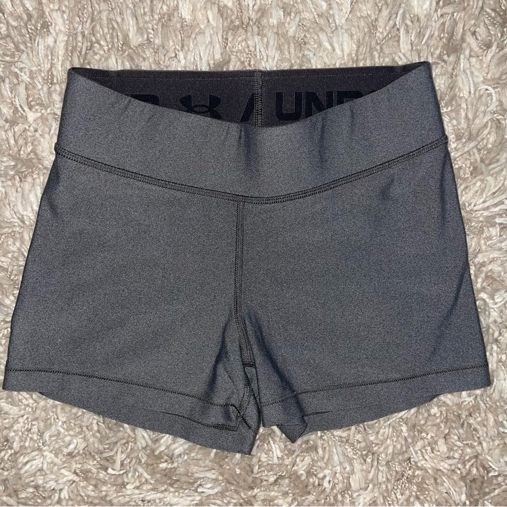 Under Armour Women's Charcoal Athletic Shorts
